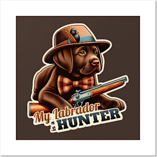 Hunter Labrador Retriever Posters and Art